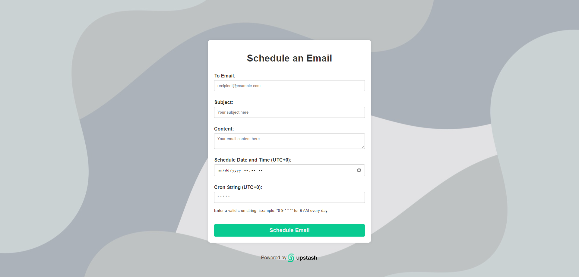 Email Scheduler